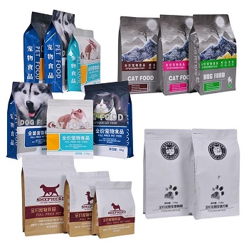 Pet food bag Dog food bag