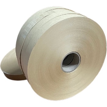 Kraft paper strip slitting