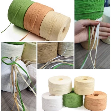 Bundle with paper rope
